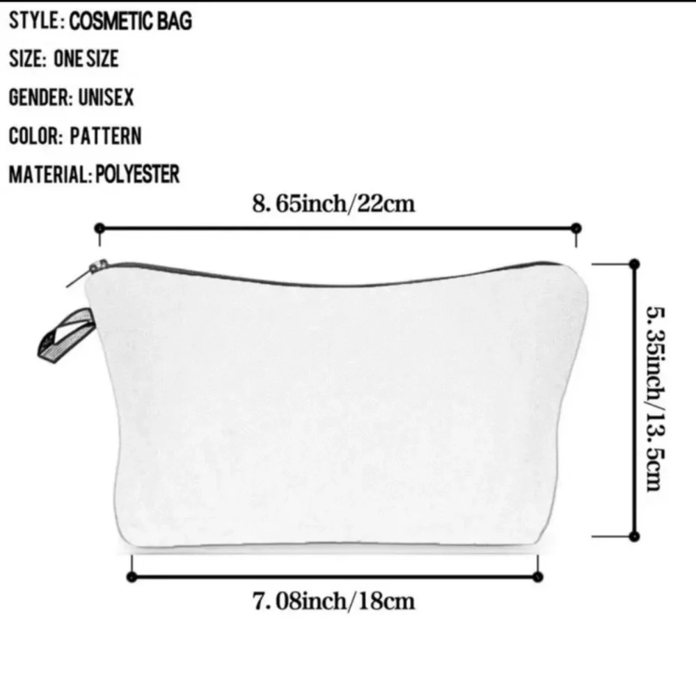 Cat makeup bag new